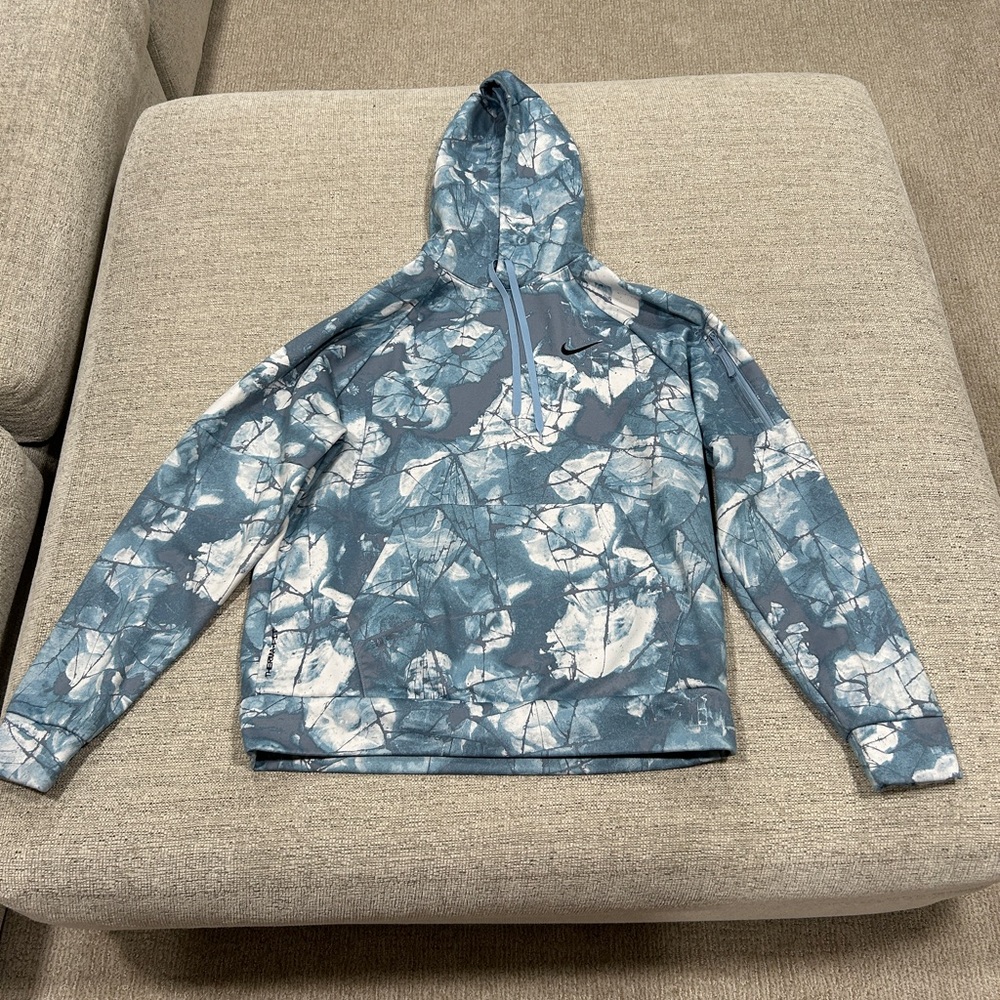 Nike Blue Floral Hoodie